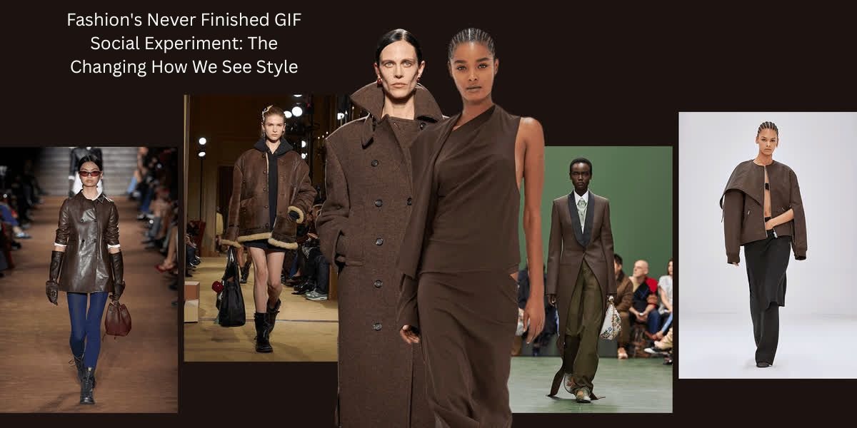 Fashion's Never Finished GIF Social Experiment