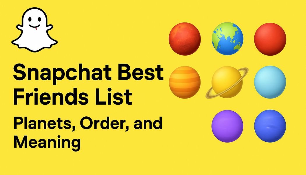 Snapchat Best Friends List