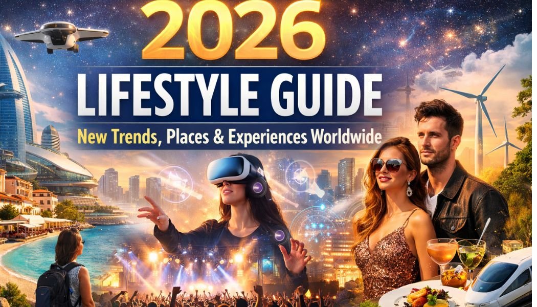 2026 lifestyle guide showcasing new trends, places and future experiences worldwide