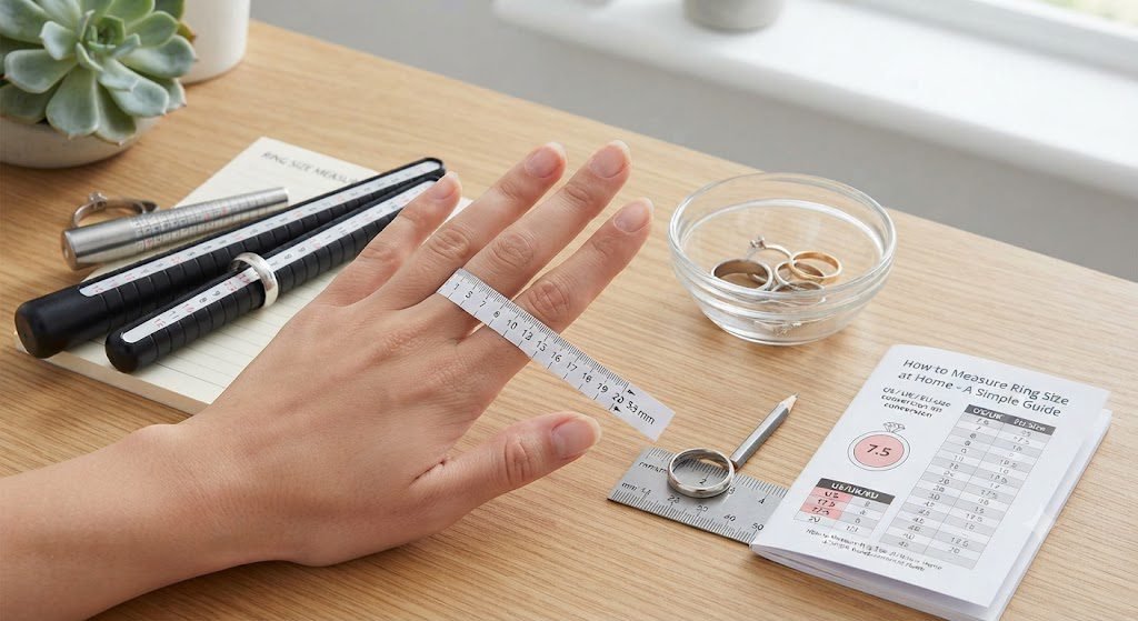 How to Measure Ring Size at Home